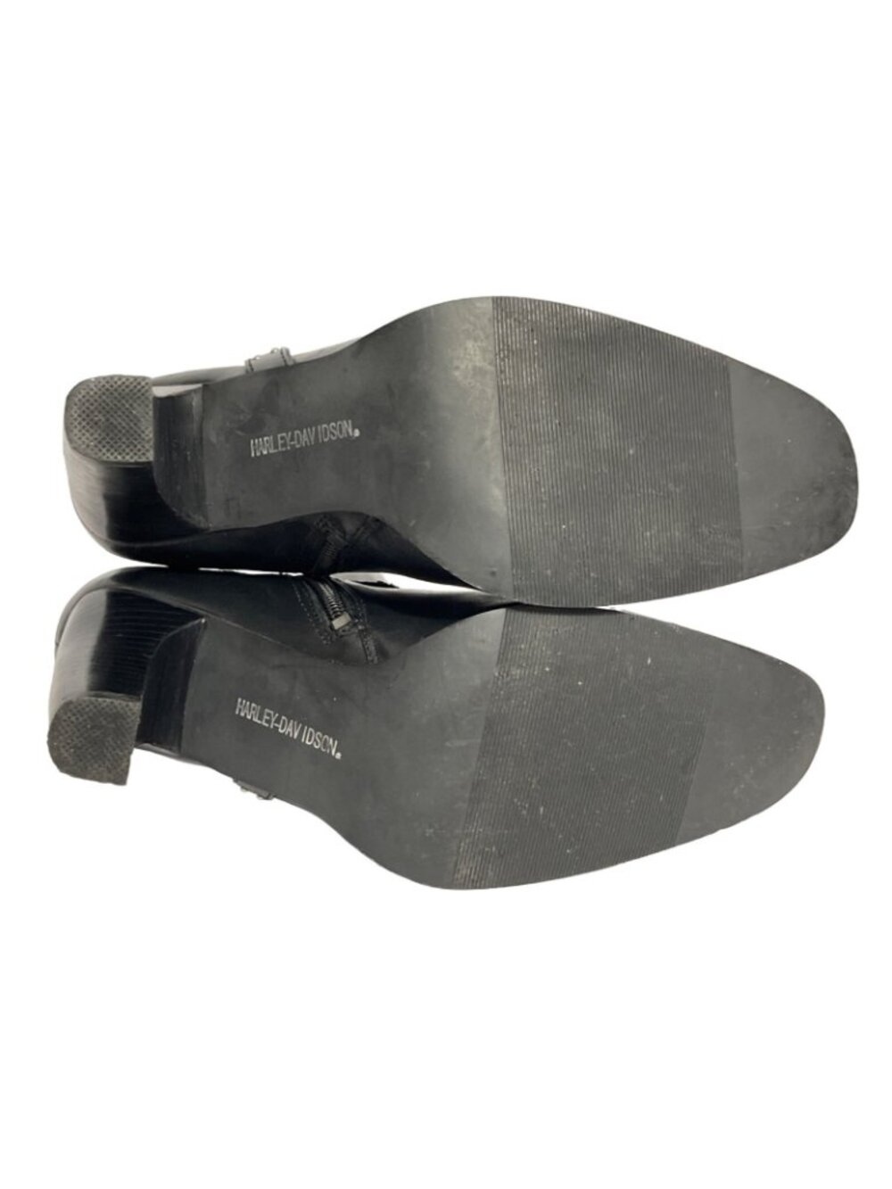 Harley Davidson Julia Harness Black Boots Leather Womens Size 7 - Picture 8 of 8